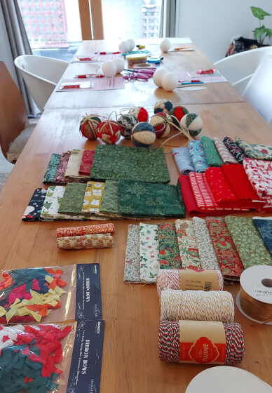 Handmade Christmas Bauble Workshop