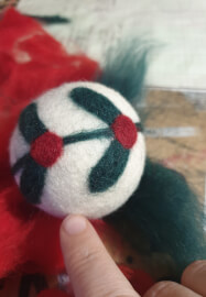 Handmade Holidays: Needle Felted Decoration Workshop