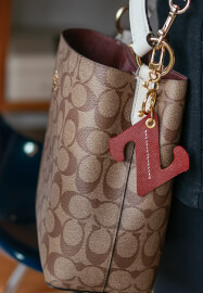 Handmade Leather Letter Keyring and Bag Charm Workshop