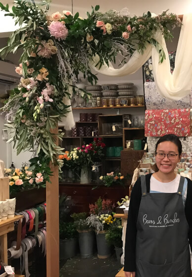 Hanging Large Scale Flower Install Workshop