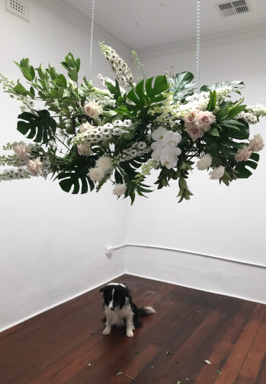 Hanging Large Scale Flower Install Workshop