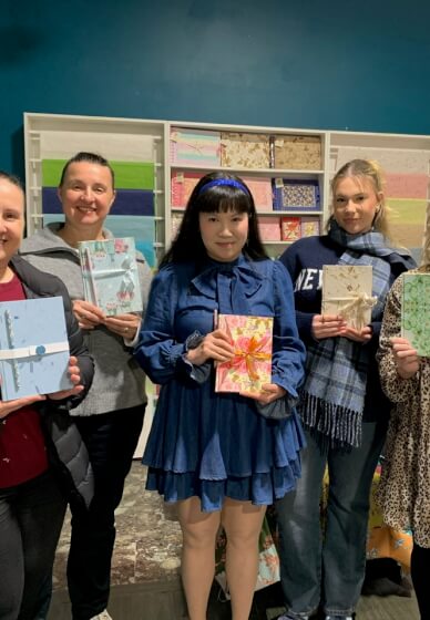 Hardcover Journal Making Workshop