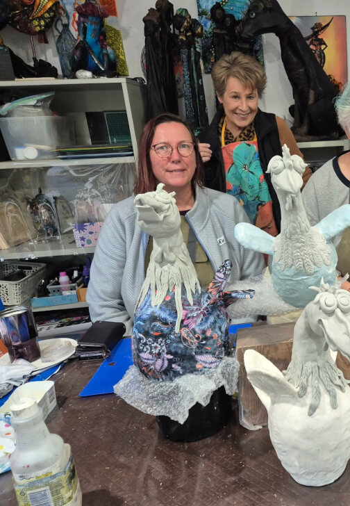 Hare Sculpture Workshop