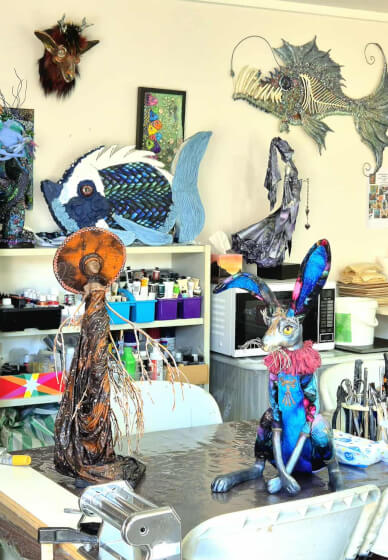 Hare Sculpture Workshop