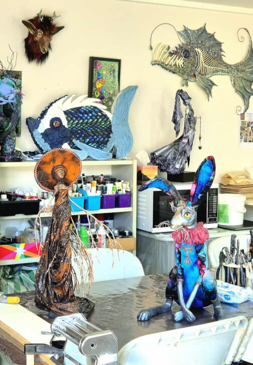 Hare Sculpture Workshop