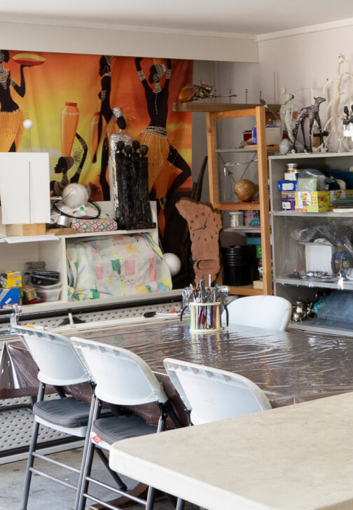 Hare Sculpture Workshop