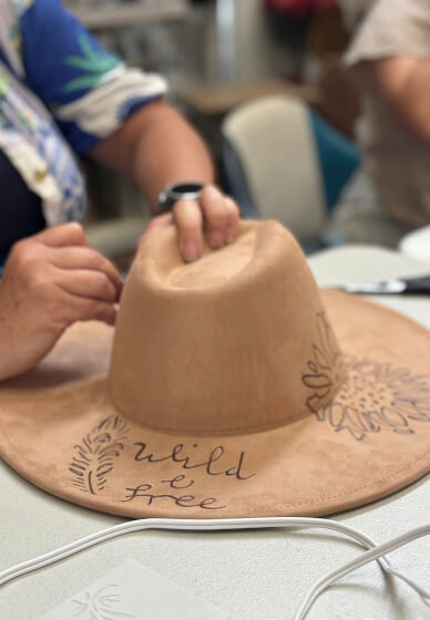 Hat Burning Workshop