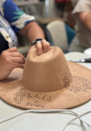 Hat Burning Workshop