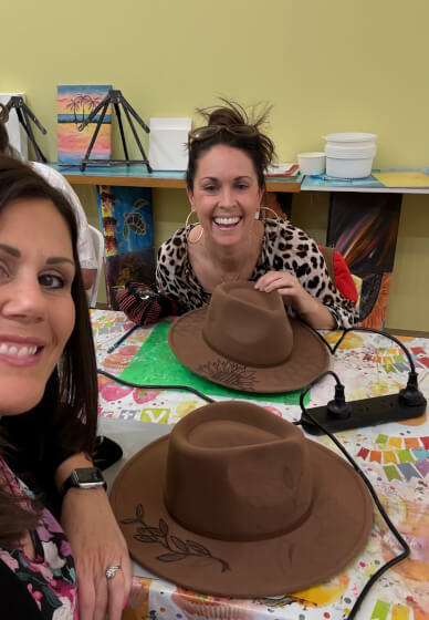 Hat Burning Workshop