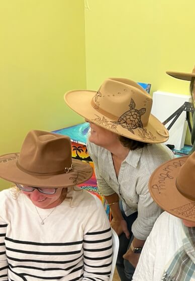 Hat Burning Workshop