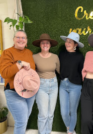 Hat Burning Workshop: Burnt Brims