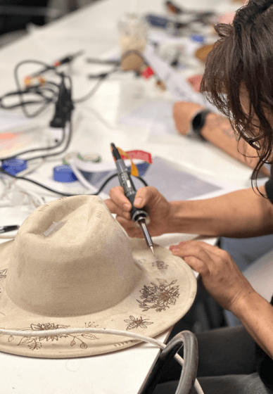 Hat Burning Workshop