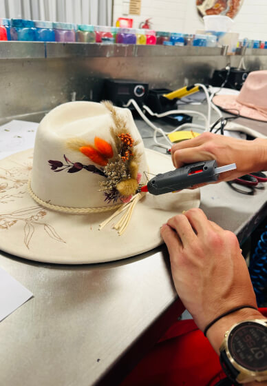 Hat Burning Workshop