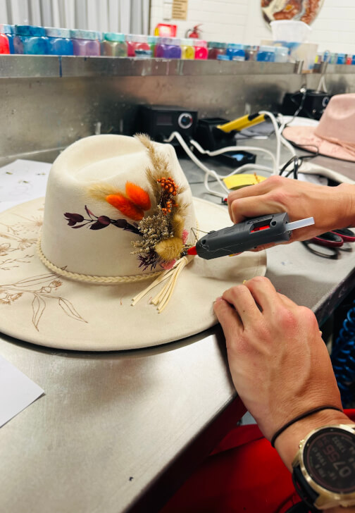 Hat Burning Workshop