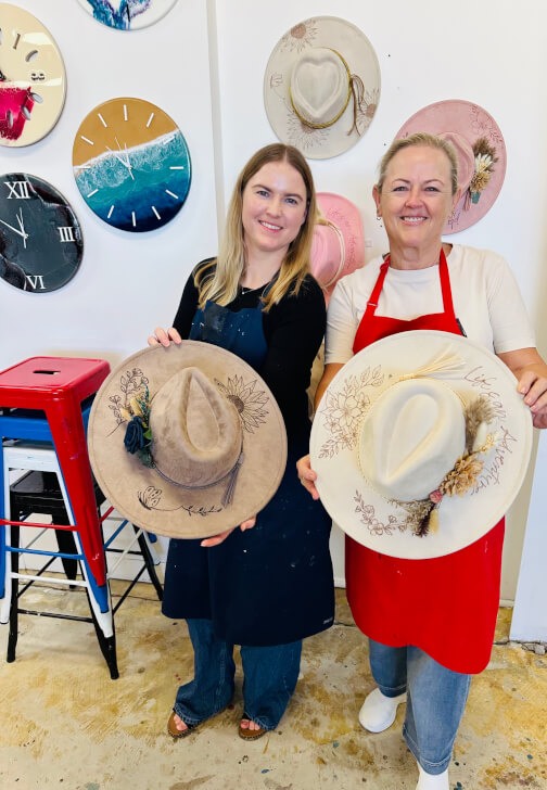Hat Burning Workshop