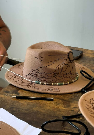 Hat Burning Workshop