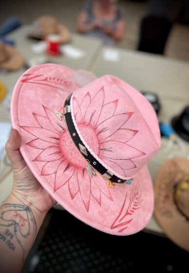 Hat Burning Workshop