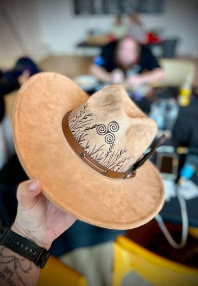 Hat Burning Workshop