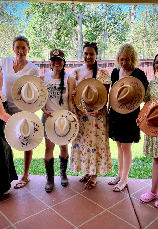 Hat Burning Workshop