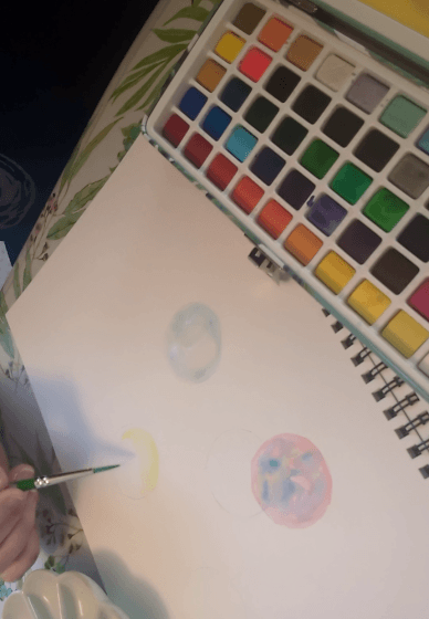 Healing After Family Violence Workshop: Watercolour Card Painting