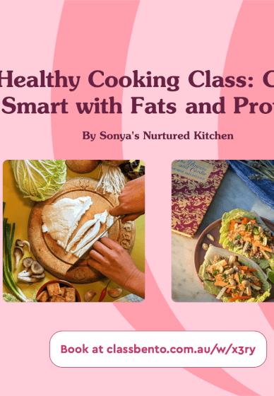 Healthy Cooking Class: Sugar Myths and Smart Baking