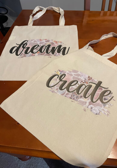 Heat Transfer Vinyl for Beginners Class