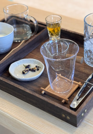 Heer Tea Drink Lab Workshop: Blue Waterfall