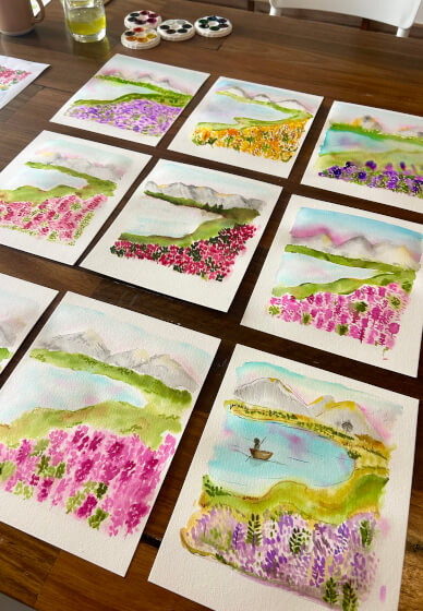 Hens Day - Intro to Watercolour Class