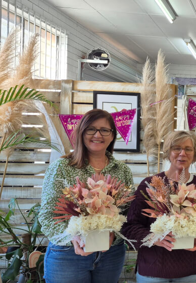 Hens Party Preserved Flower Workshop