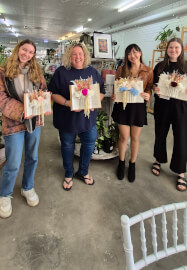 Hens Party Preserved Flower Workshop