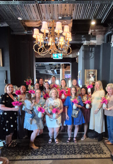 Hen's Party Preserved Flower Workshop