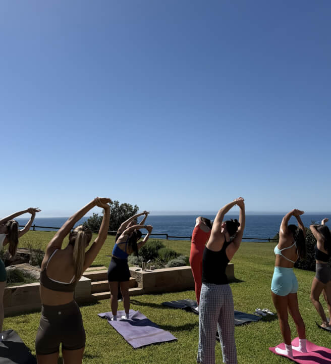 Hens Pilates Class