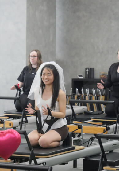 Hen's Reformer Pilates Party Workshop