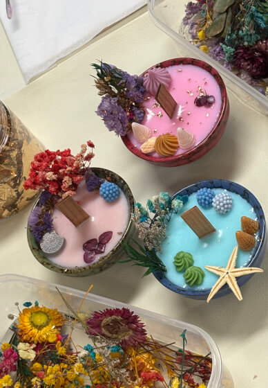 Hidden Message Candle Making Workshop for Groups