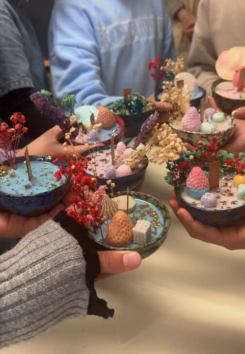 Hidden Message Candle Making Workshop for Groups