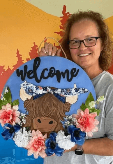 Highland Cow Paint Party