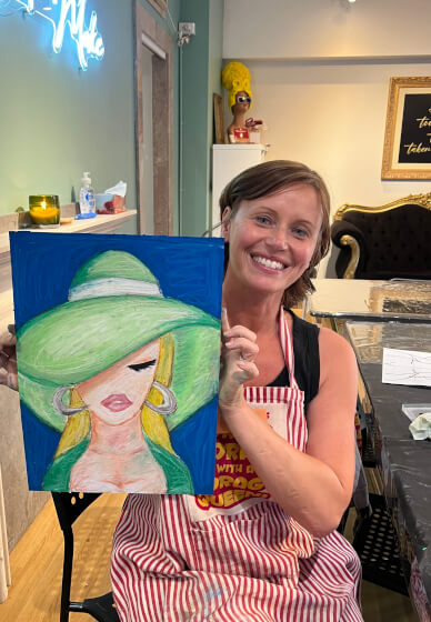 Hollywood Starlet Drawing and Collage Artwork Workshop