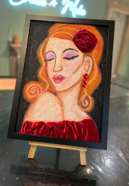 Hollywood Starlet Drawing and Collage Artwork Workshop