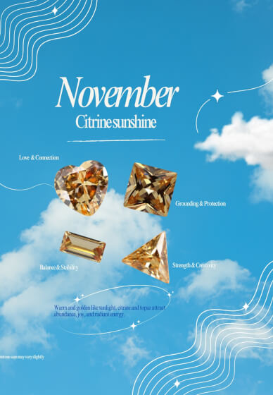 Homemade Silver Clay Ring Kit: Birthstone Selection