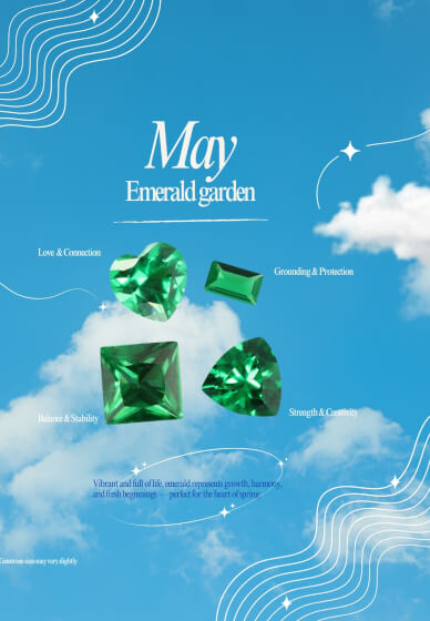 Homemade Silver Clay Ring Kit: Birthstone Selection