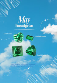 Homemade Silver Clay Ring Kit: Birthstone Selection