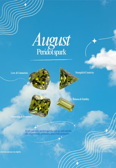 Homemade Silver Clay Ring Kit: Birthstone Selection