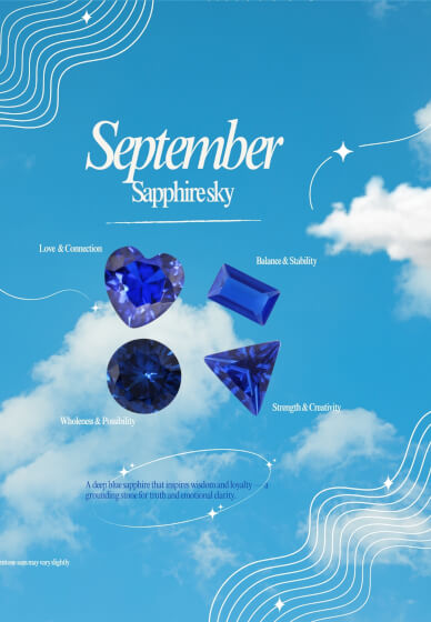 Homemade Silver Clay Ring Kit: Birthstone Selection