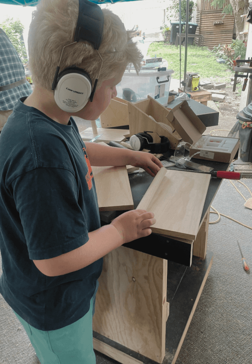 Homeschool Woodworking Course