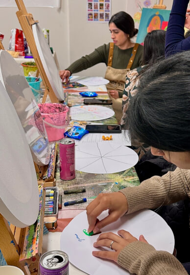 Horoscope Healing Painting Class