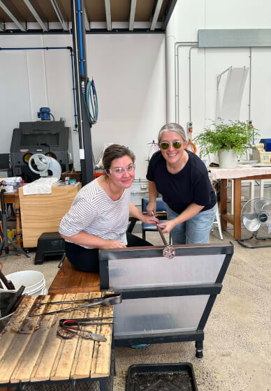 Hot Glass Workshop: Paperweight Practice