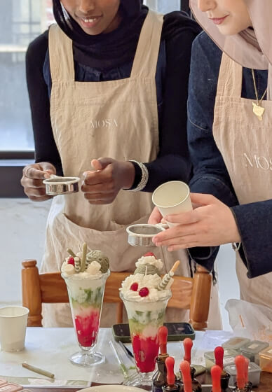 Iced Matcha Latte Candle Workshop