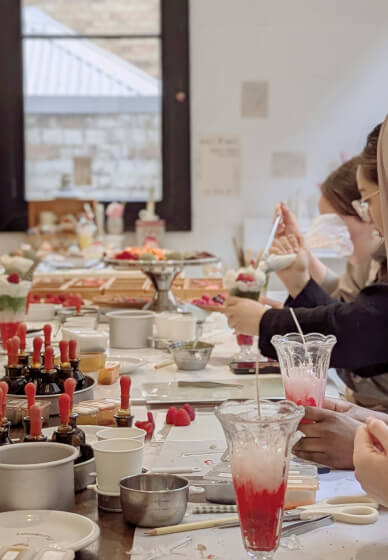 Iced Matcha Latte Candle Workshop