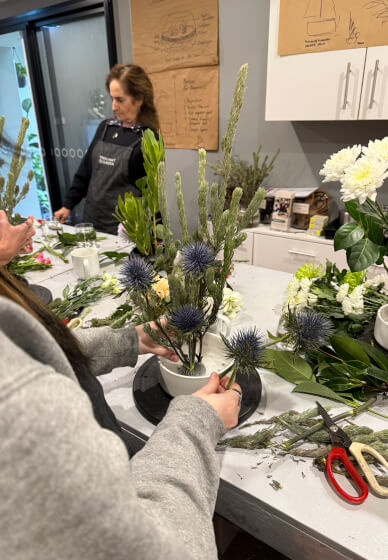 Ikebana Flower Arranging Workshop Sydney