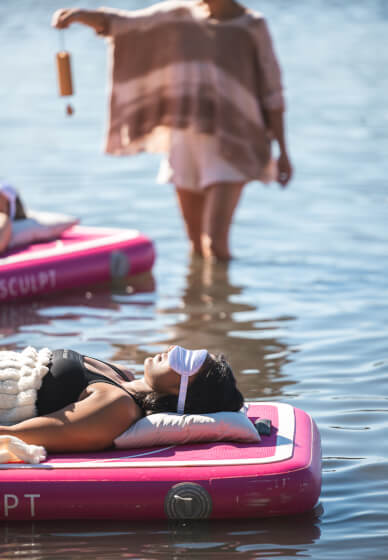 Immersive Floating Sound Bath Experience